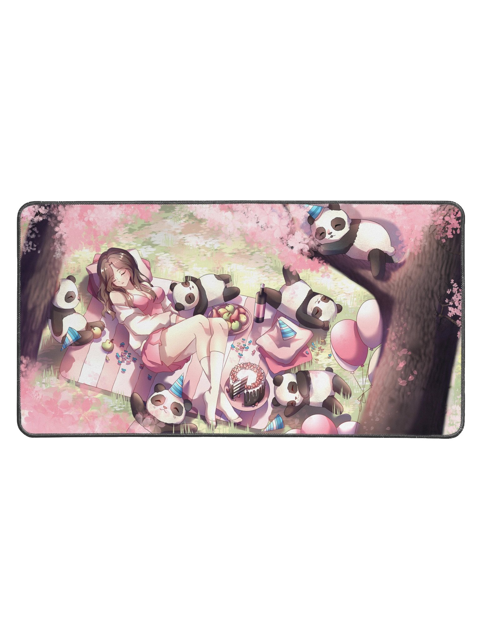 The Panda Party Desk Mat product image (1)