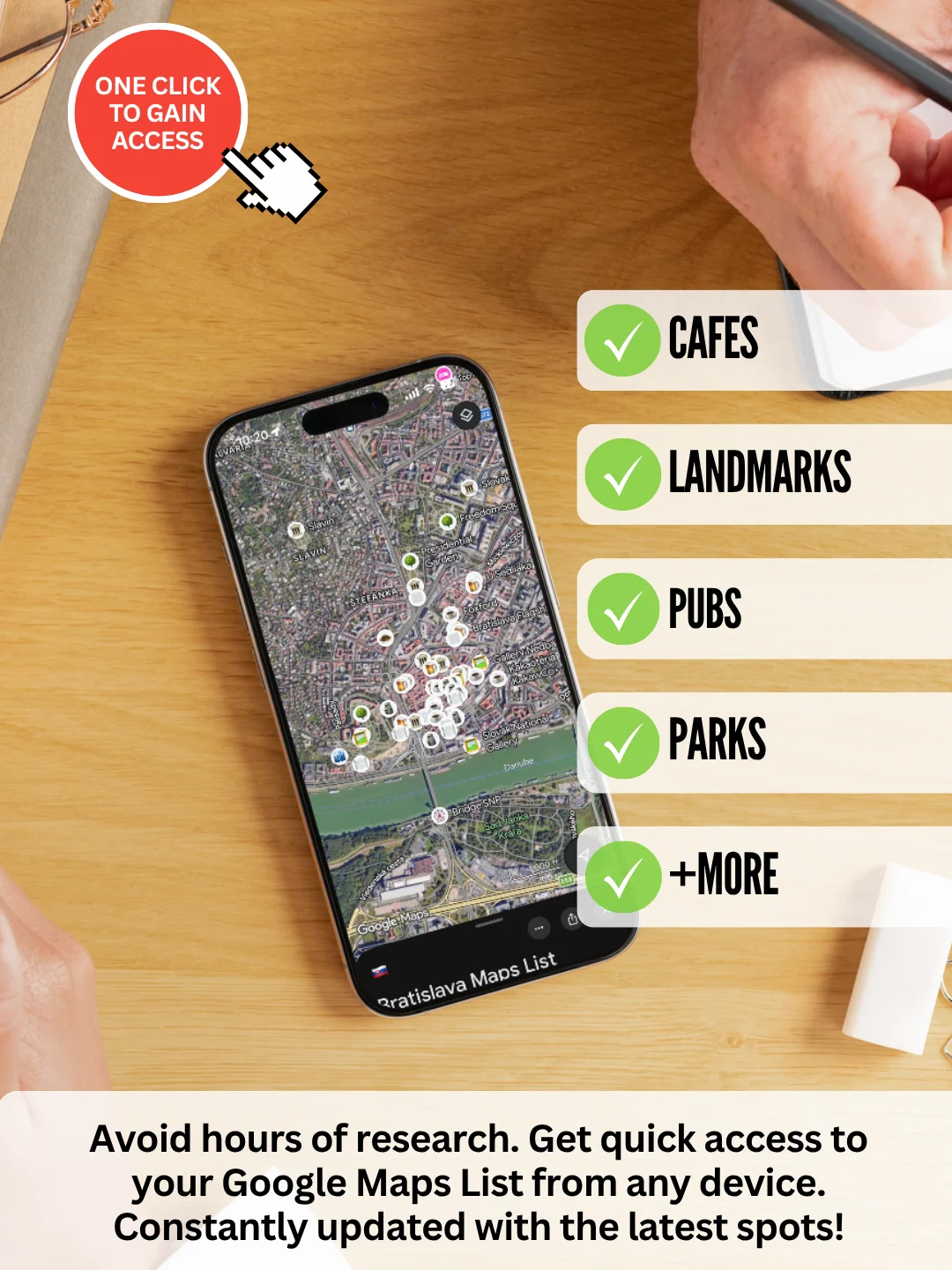 Bratislava Cheat Sheet + Free Google Maps List (60+ LOCATIONS) product image (4)