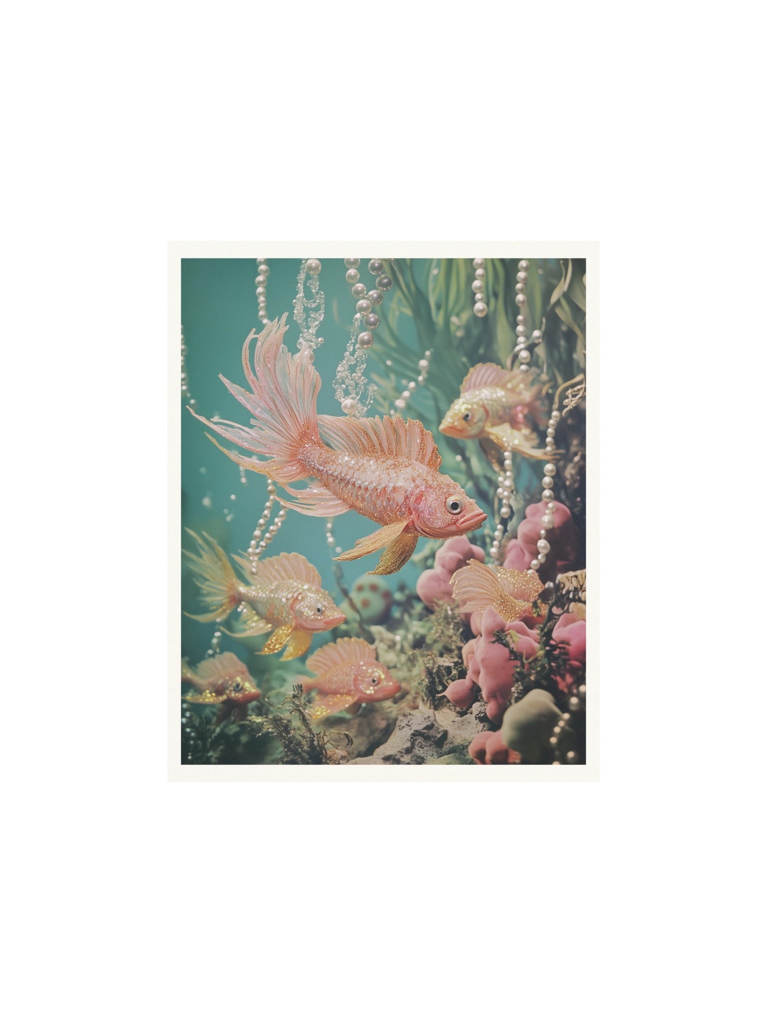Pearl Reef Fish Under the Sea Art Print product image (1)