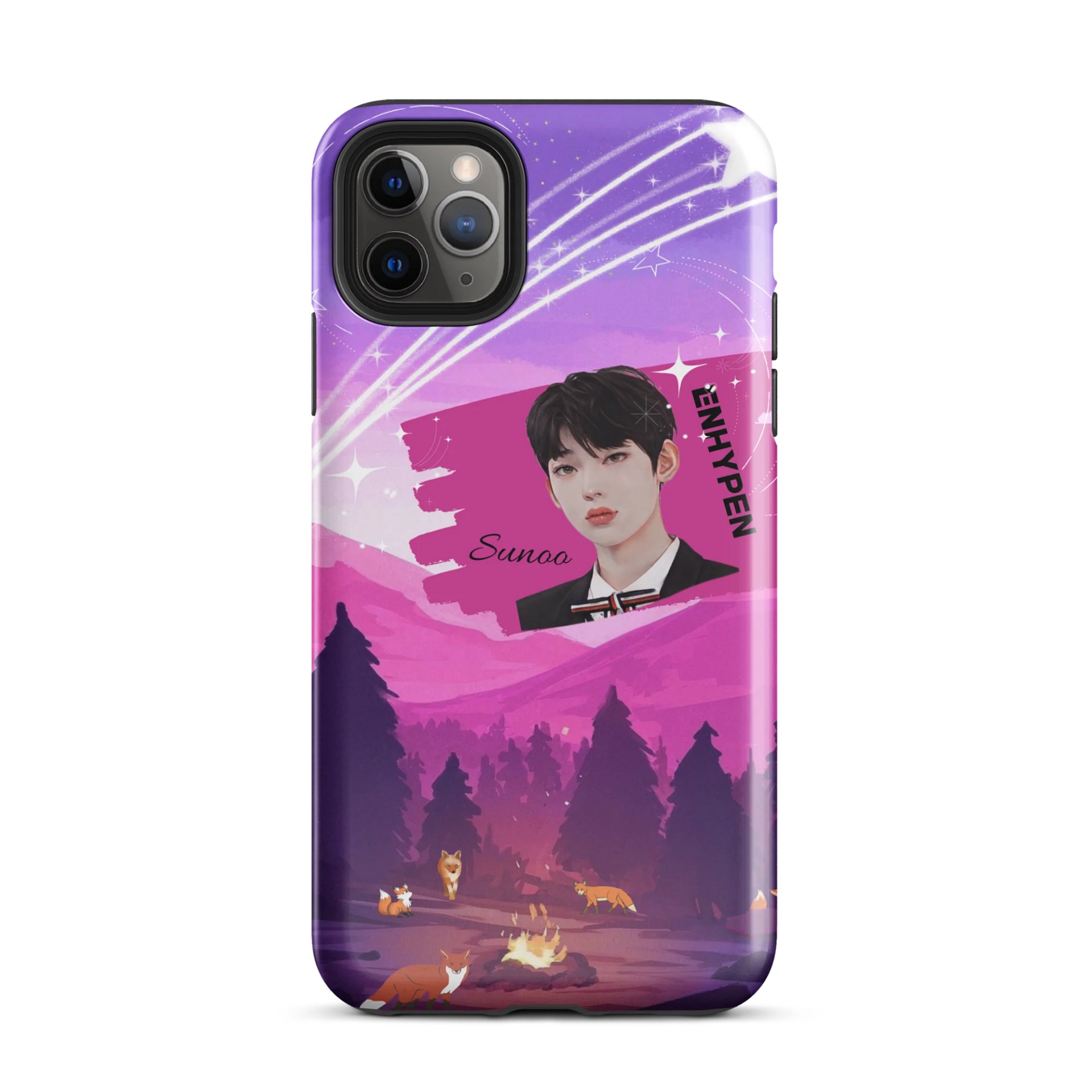 Sunoo ENHYPEN Starry Night iPhone® Tough Case product image (26)
