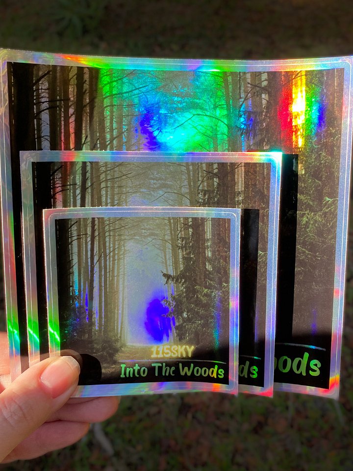 Into The Woods Holographic Sticker Sheet product image (2)