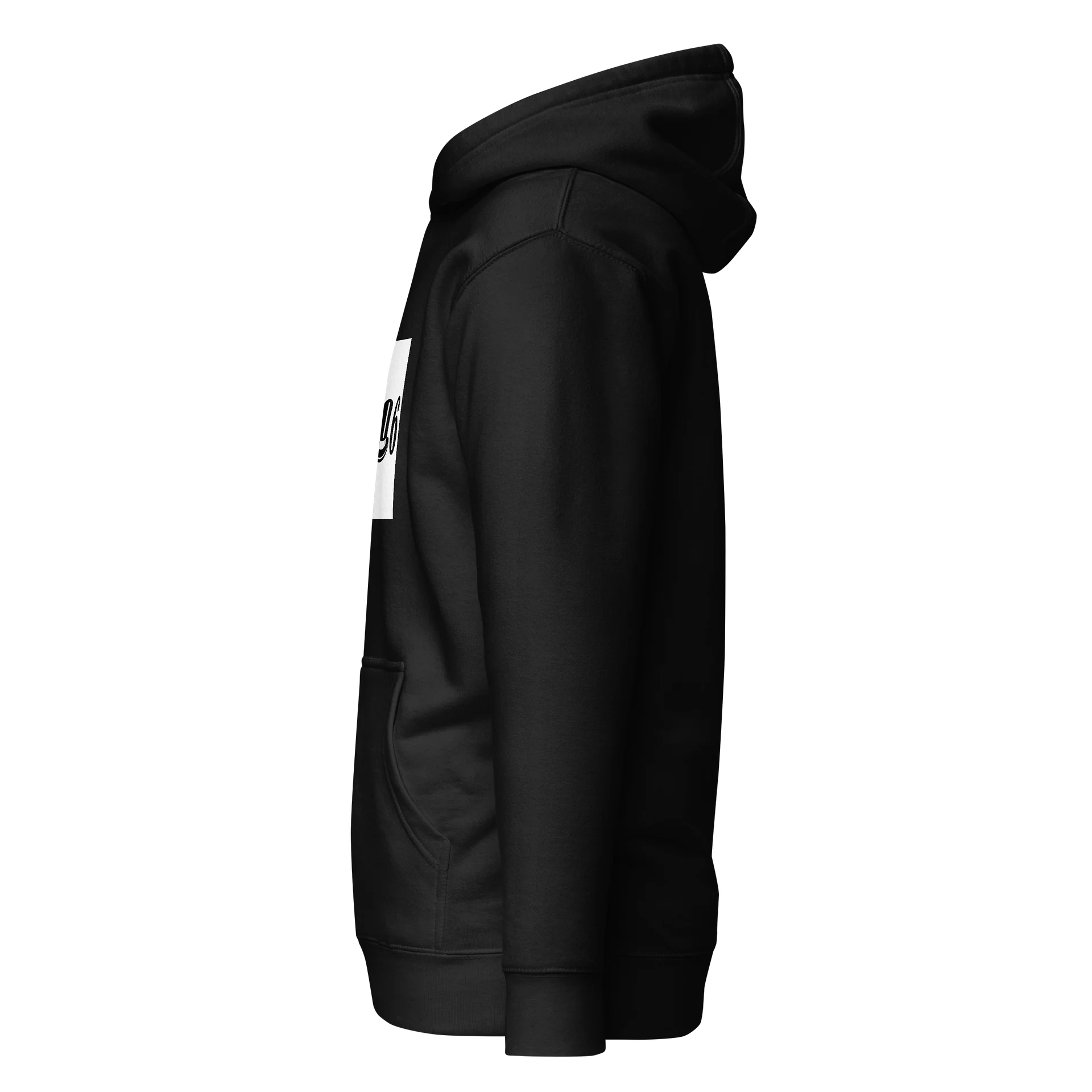 3 Hat 6 hoodie blk product image (4)