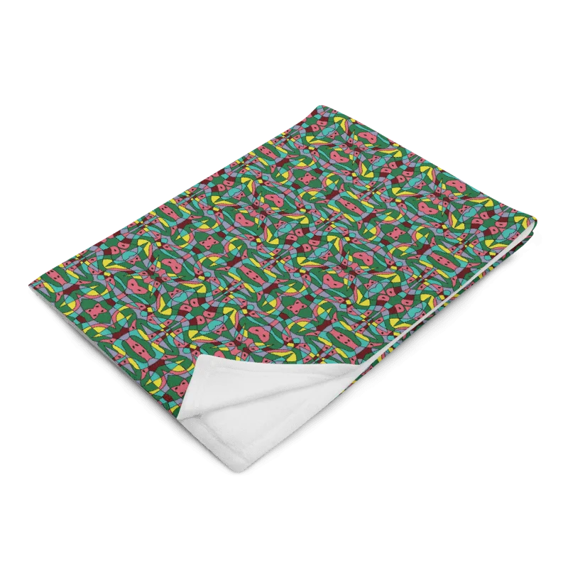 Watermelon Blossom – Throw Blanket product image (2)
