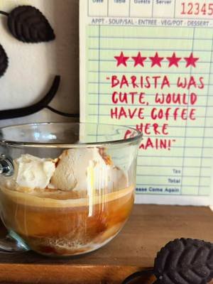 Affogato ASMR #coffee #fyp #asmr 