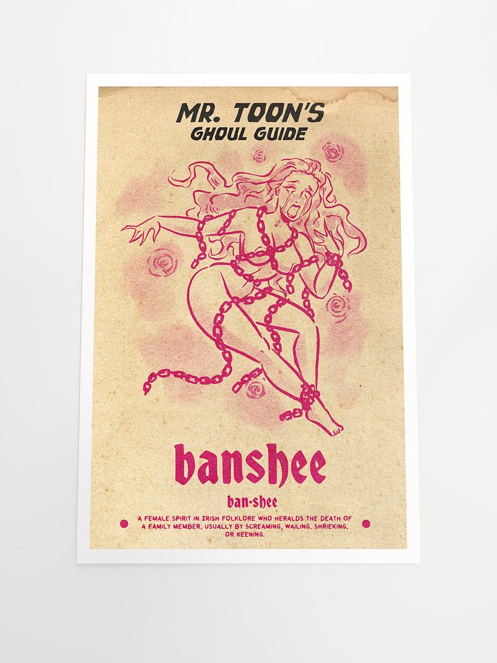 Mr. Toons Ghoul guide: Banshee product image (1)