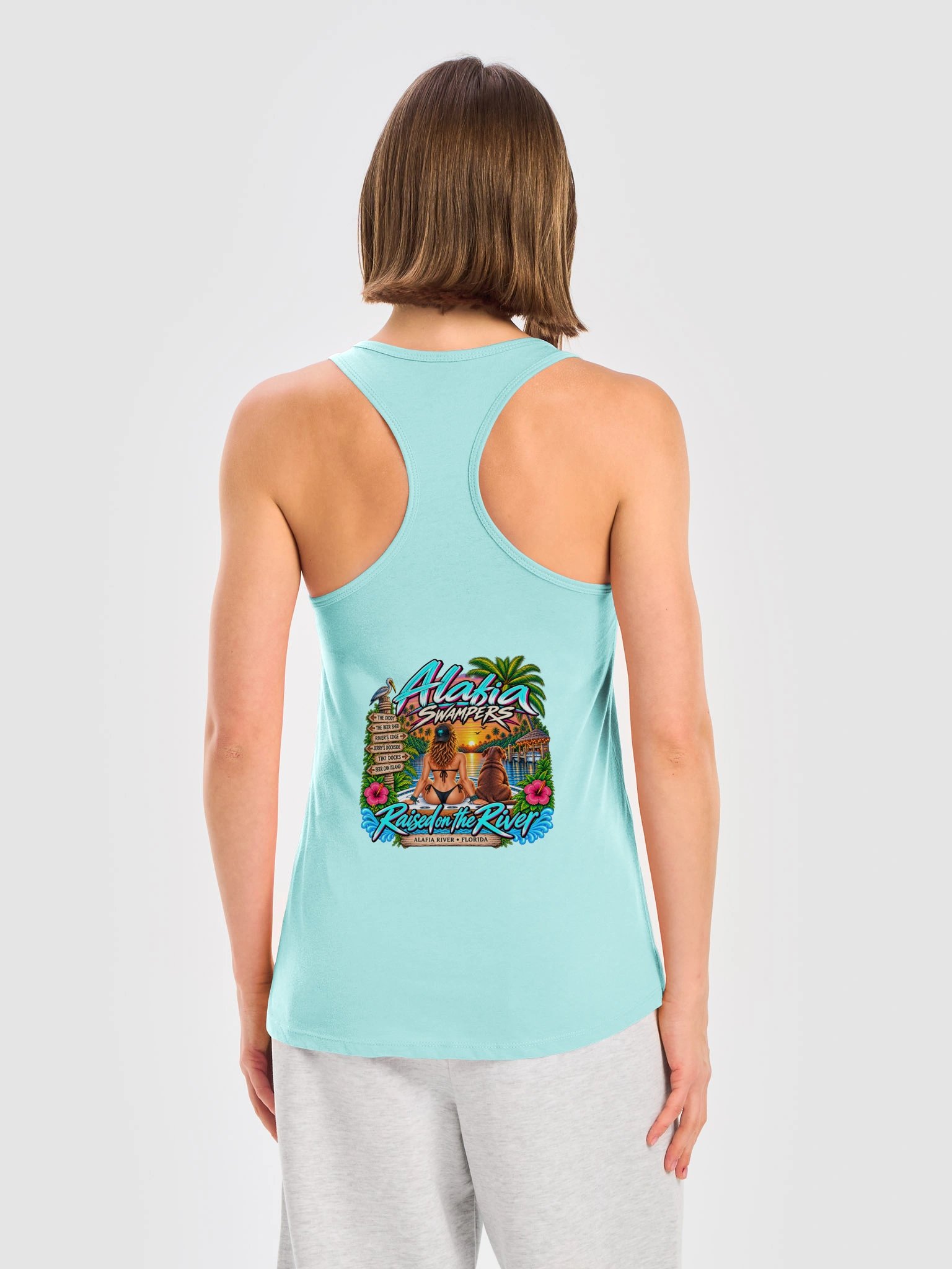 Alafia Swampers™ Raised on the River Ladies Tank product image (4)