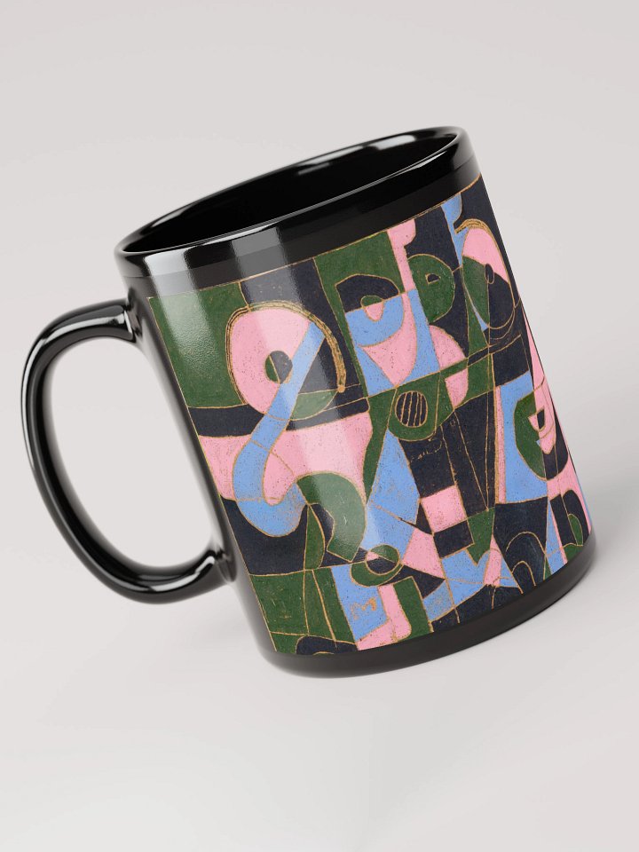 Opposite Dimples in the Bored Mind of the Squid black glossy mug product image (1)