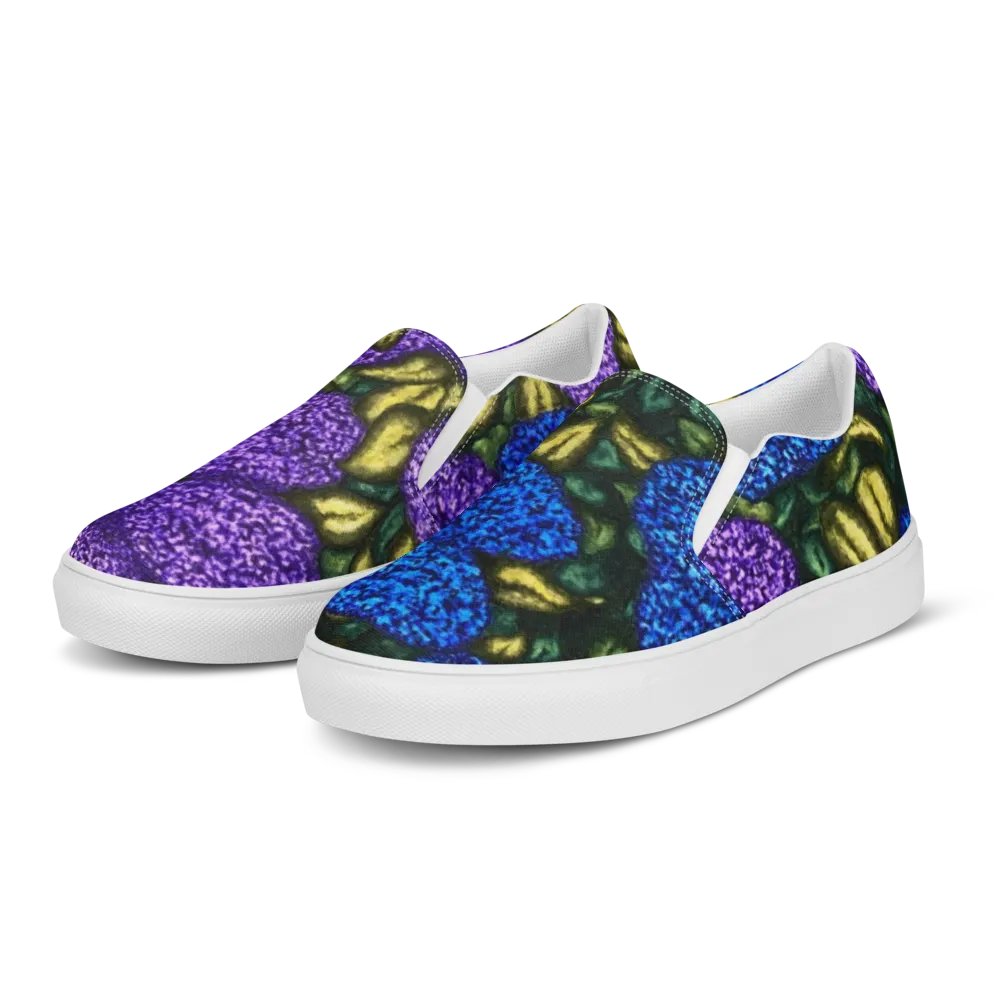 HYDRANGEAS women's slip-on canvas shoes product image (3)