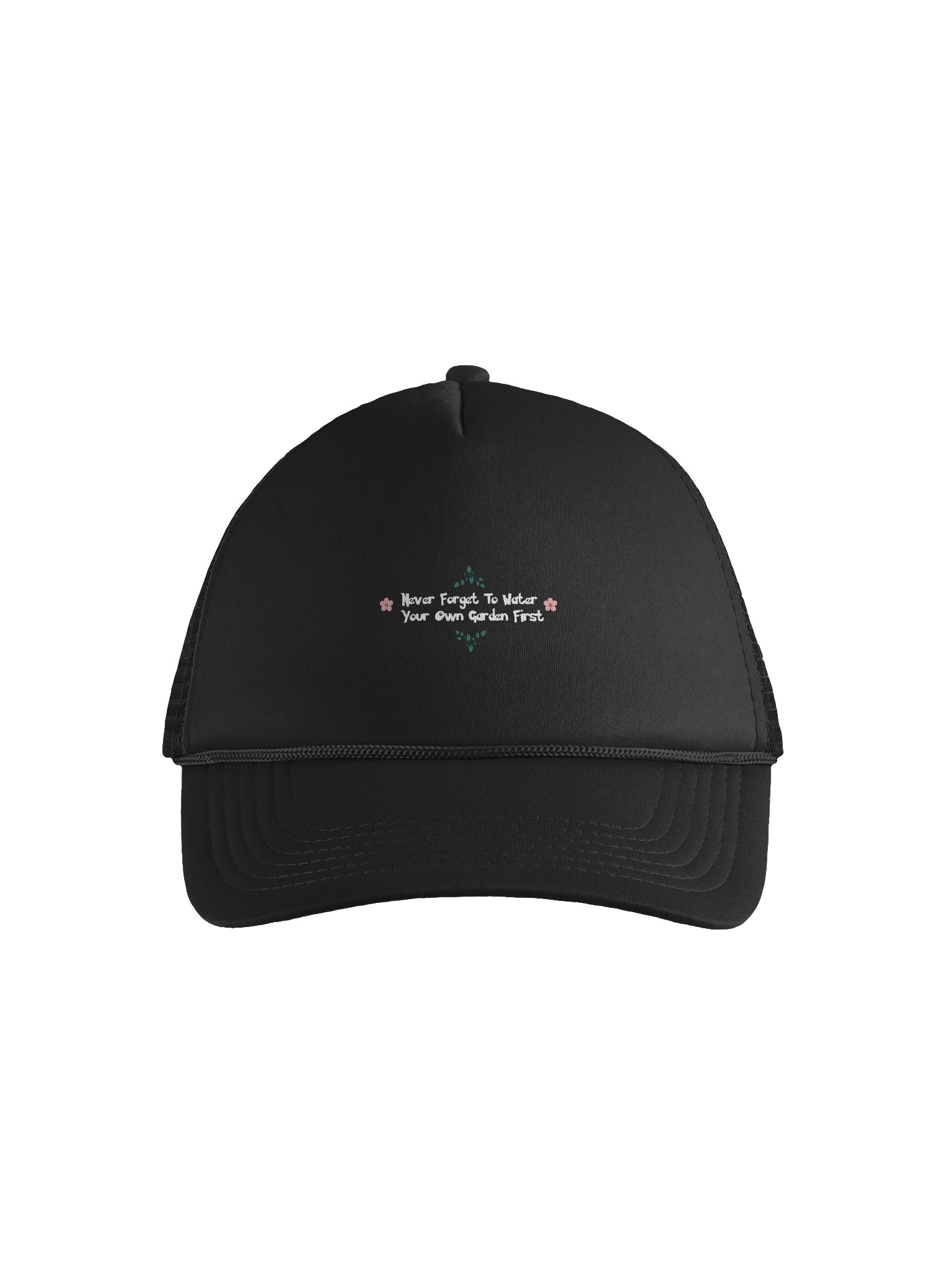 Pokemon Font Never Forget to Water Your Own Garden Baseball Hat product image (1)