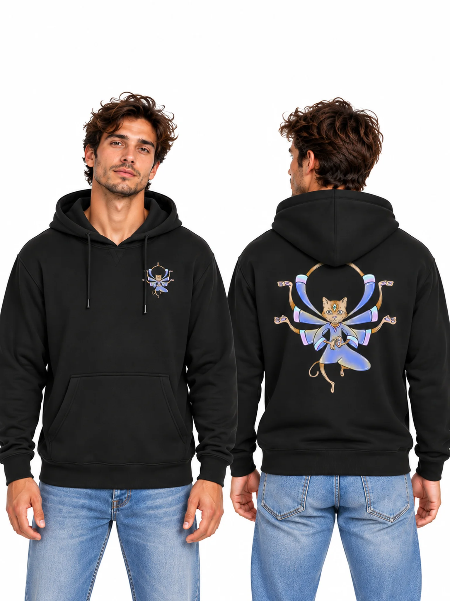 Meoooooooooow - Independent Trading Co. Unisex Midweight Hoodie product image (1)