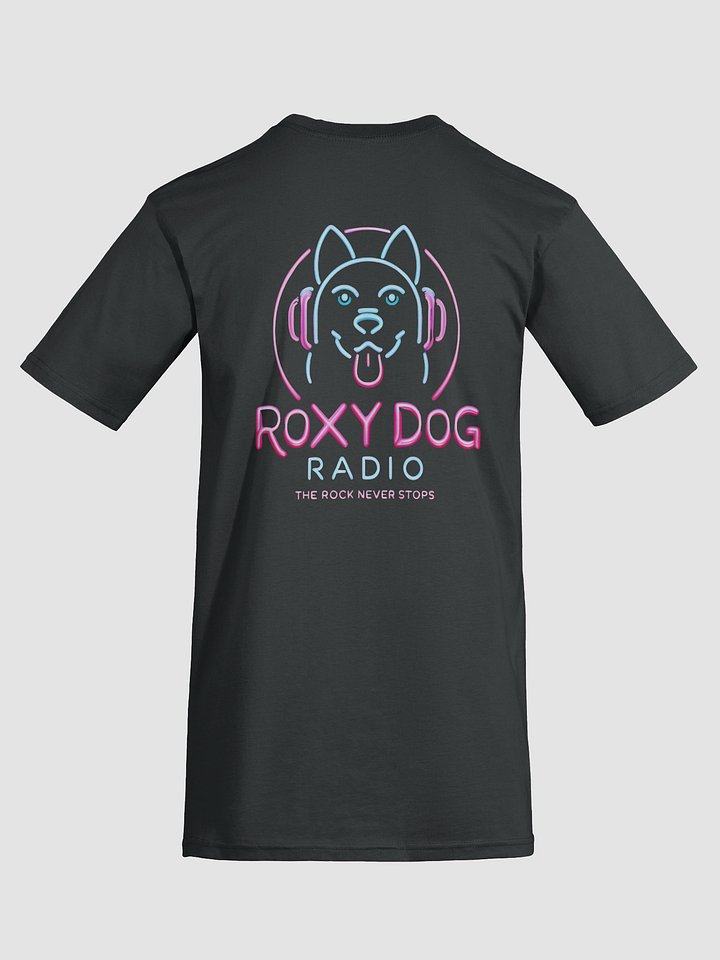 Roxy Dog Radio Neon Custom T-Shirt product image (1)
