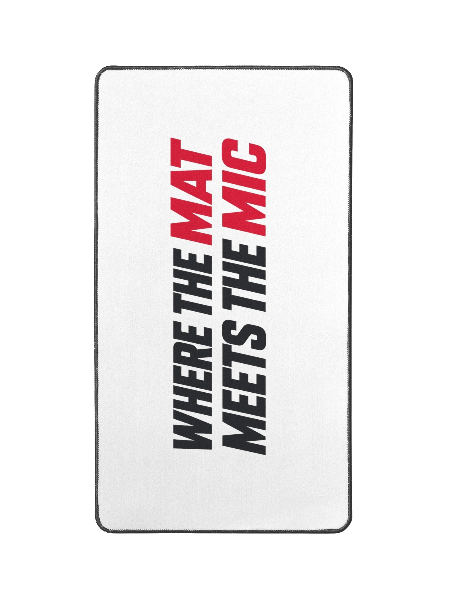 Kumite Lifestyle Desk Mat — Where the Mat Meets the Mic product image (1)