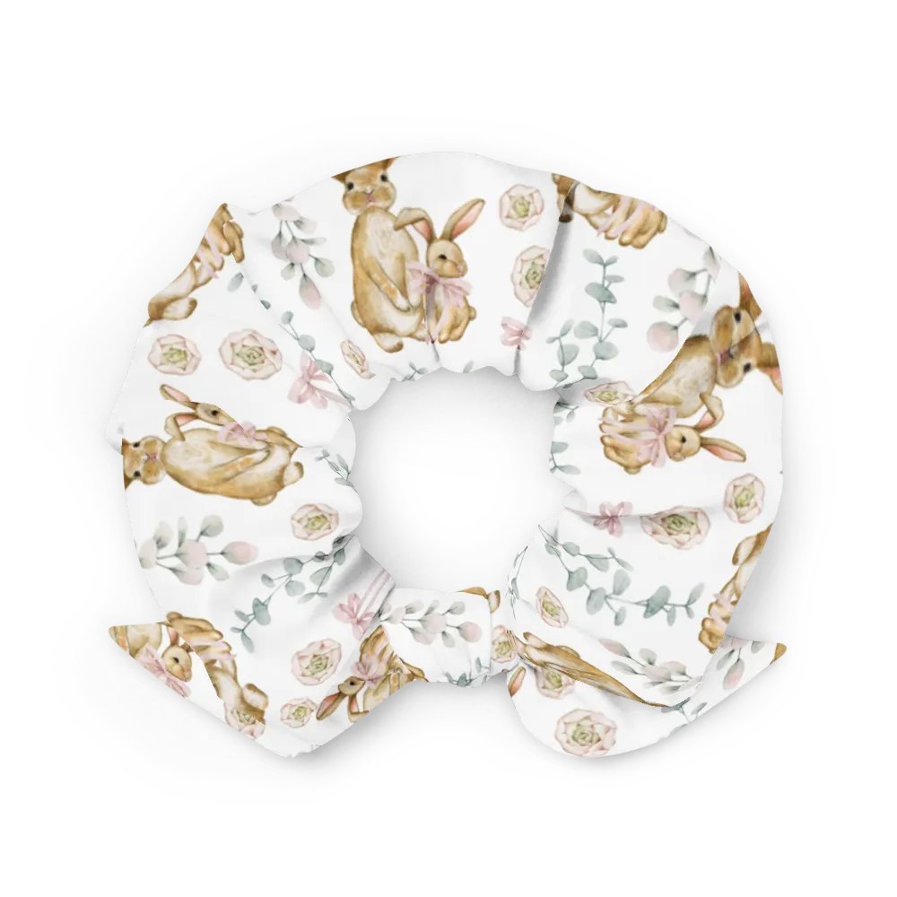 Easter Bunny White Scrunchie product image (2)