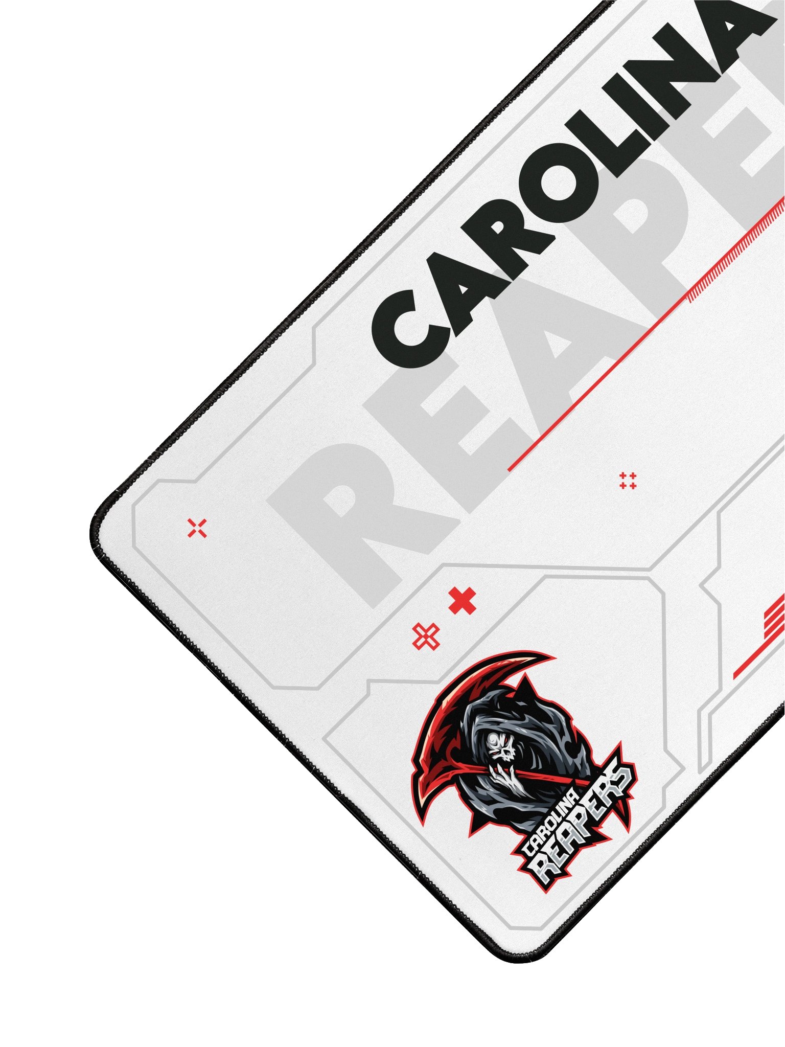 Carolina Reapers White Desk Mat product image (3)