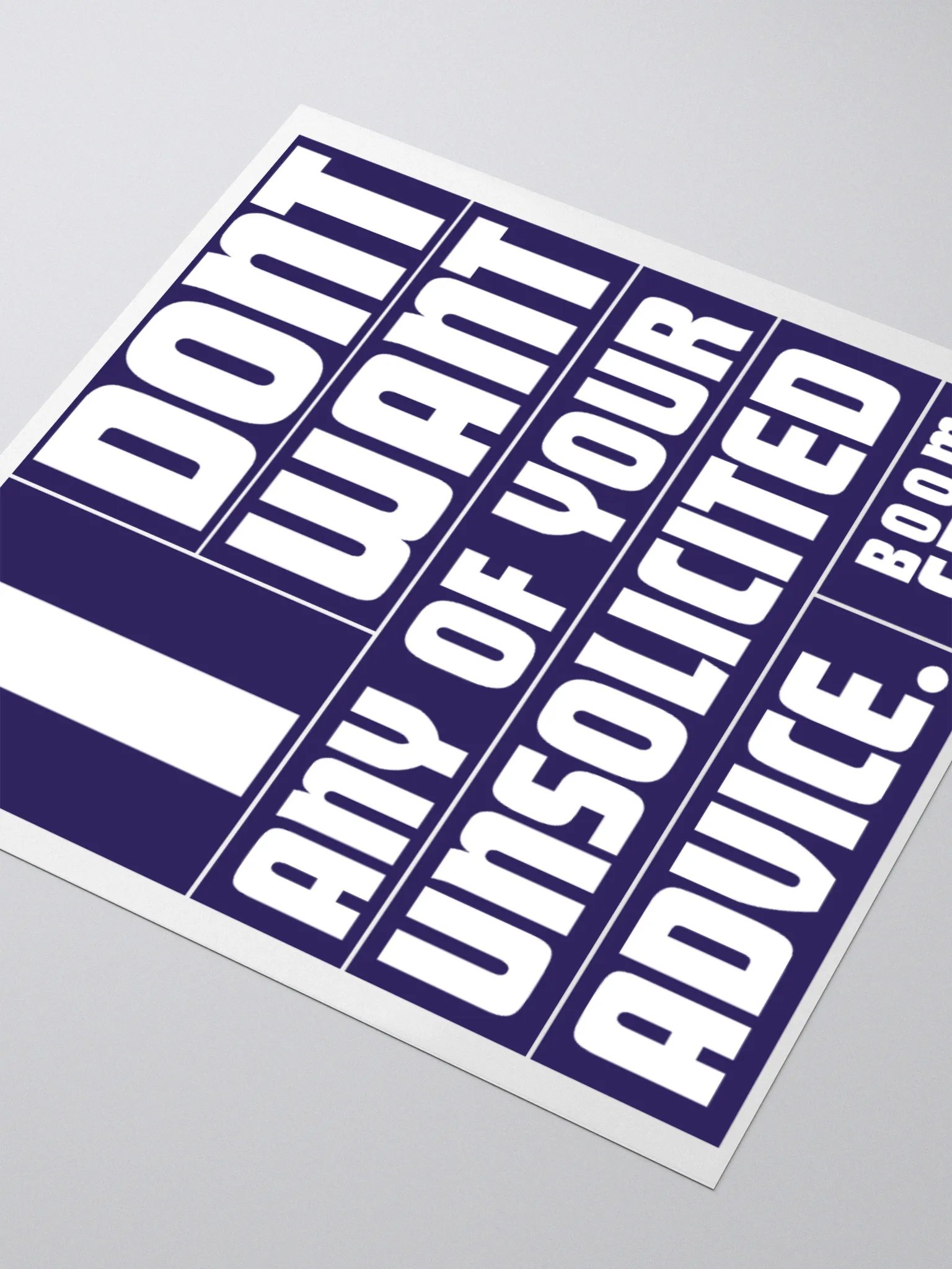 new STFU sticker! product image (8)