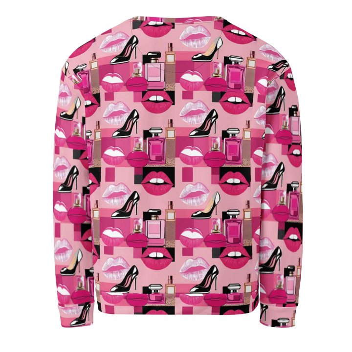 Chic Fashionista All-Over Print Sweatshirt product image (2)