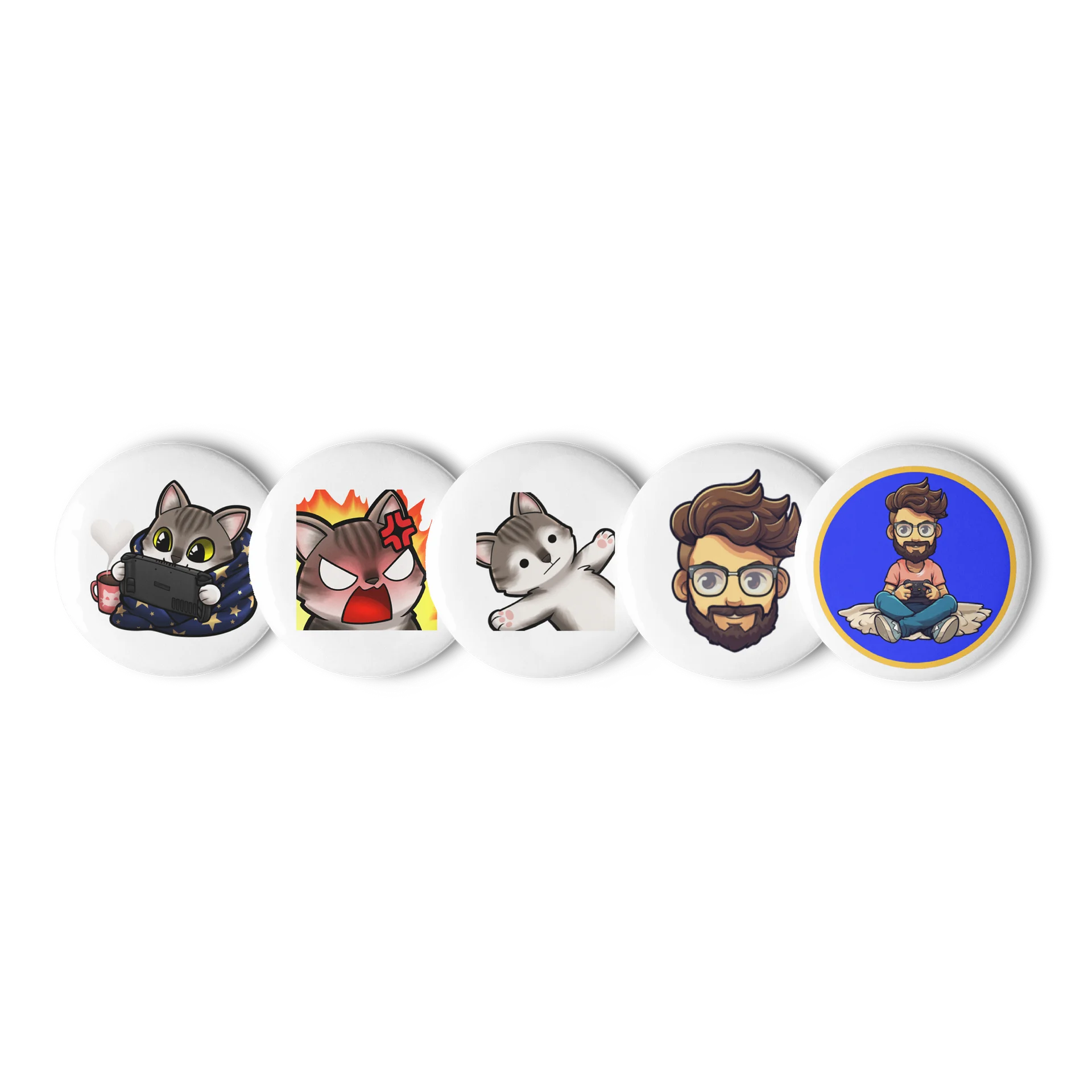 christopherloft #2 Pin Buttons product image (1)