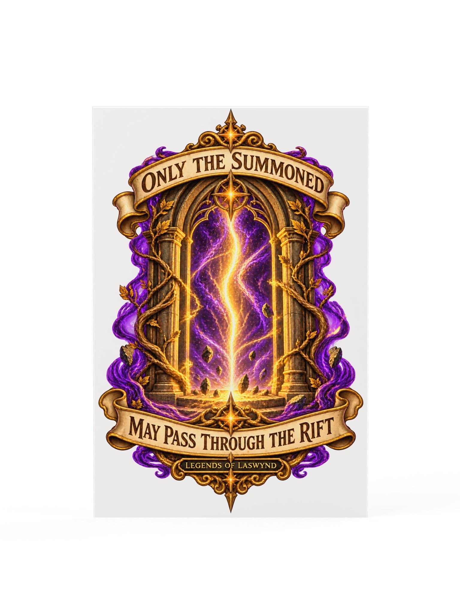 Legends of Laswynd — Only the Summoned Poster product image (1)