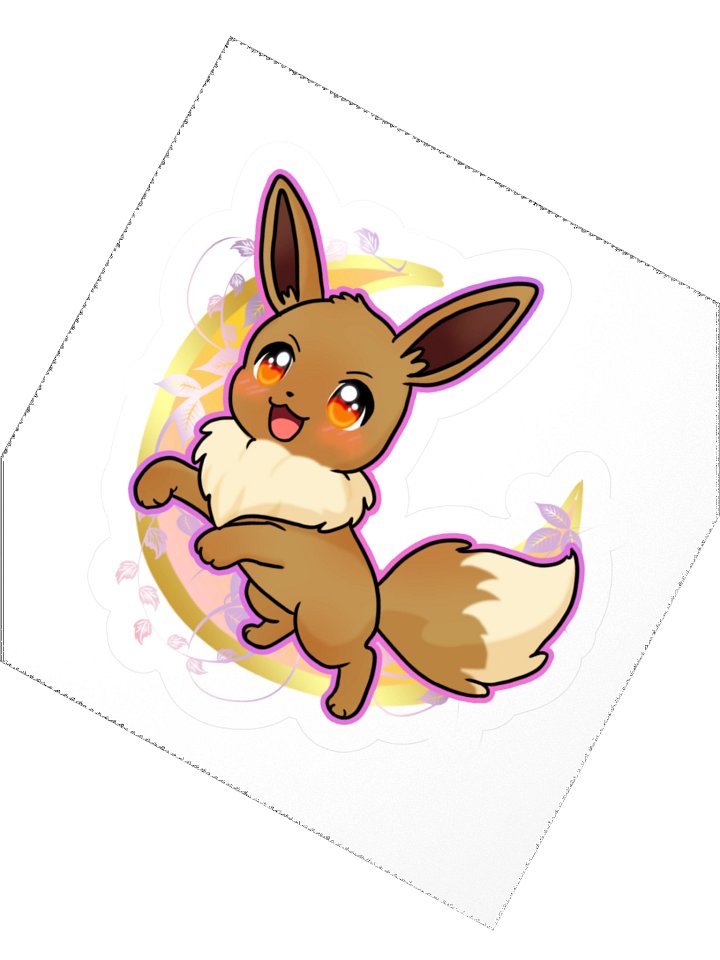 Eevee Moon Sticker product image (2)