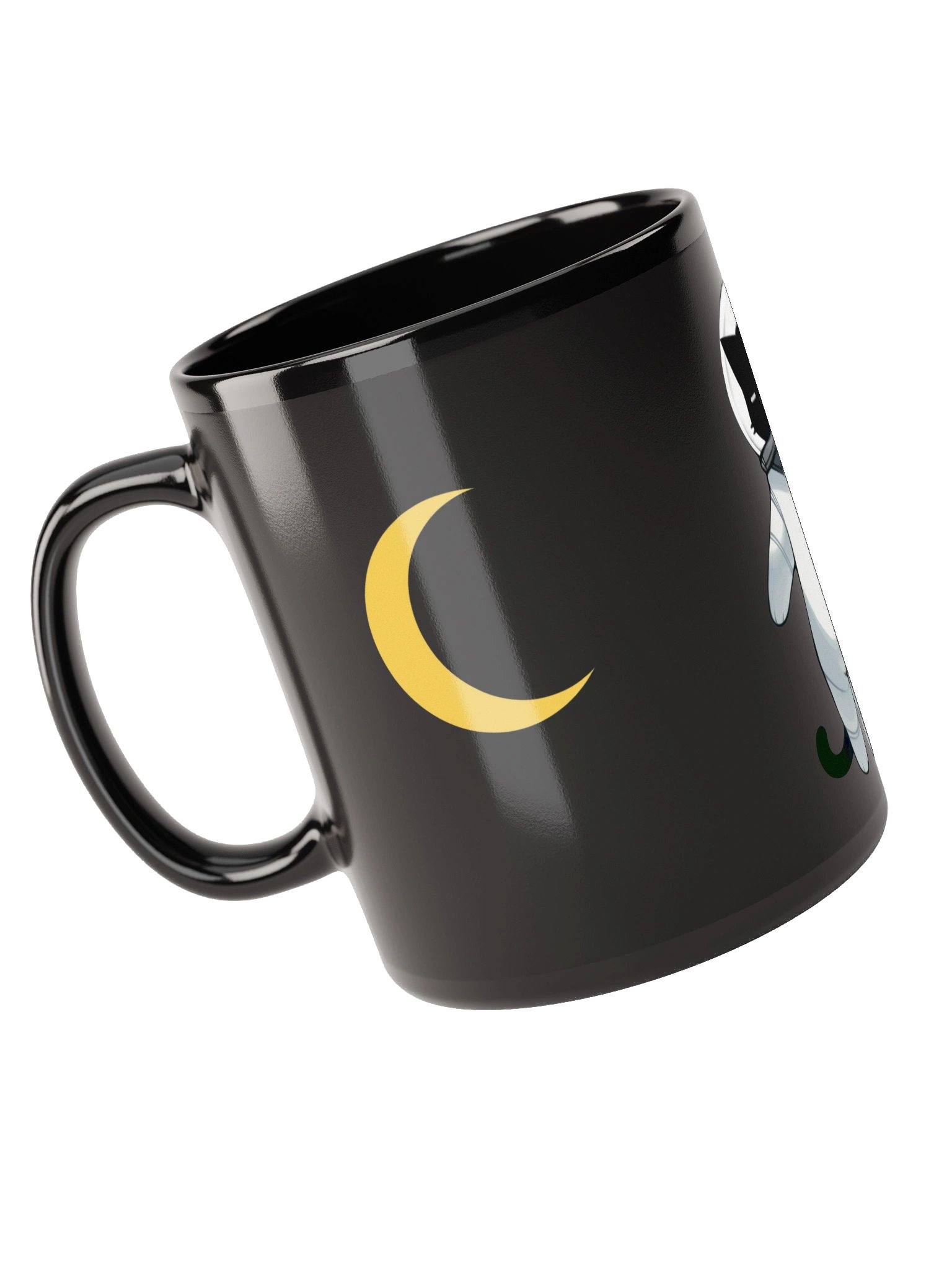 Sleepy Space Kitty Ceramic Mug product image (2)