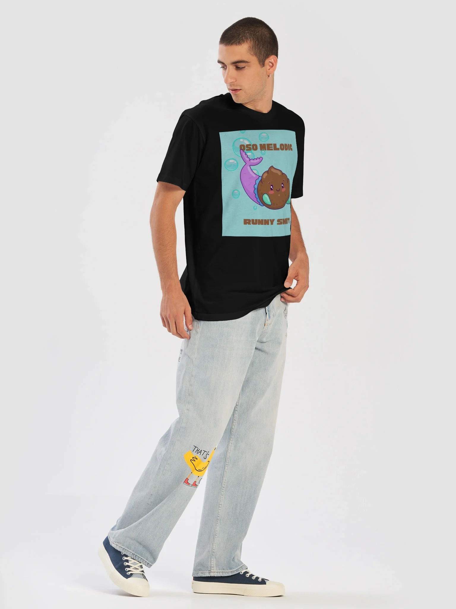 Oso Melodic Runny Shit Cover T-shirt