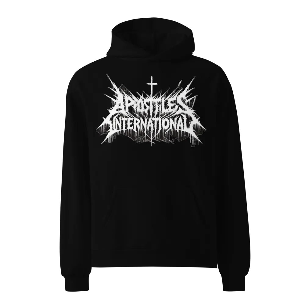 Apostles International Cross logo hoodie product image (3)
