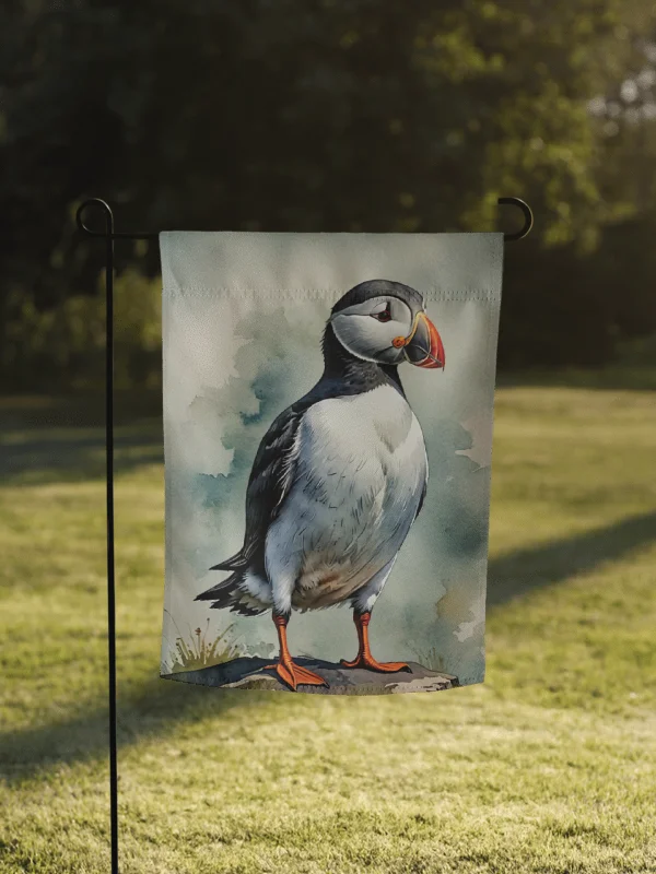 Atlantic Puffin Garden Flag product image (1)