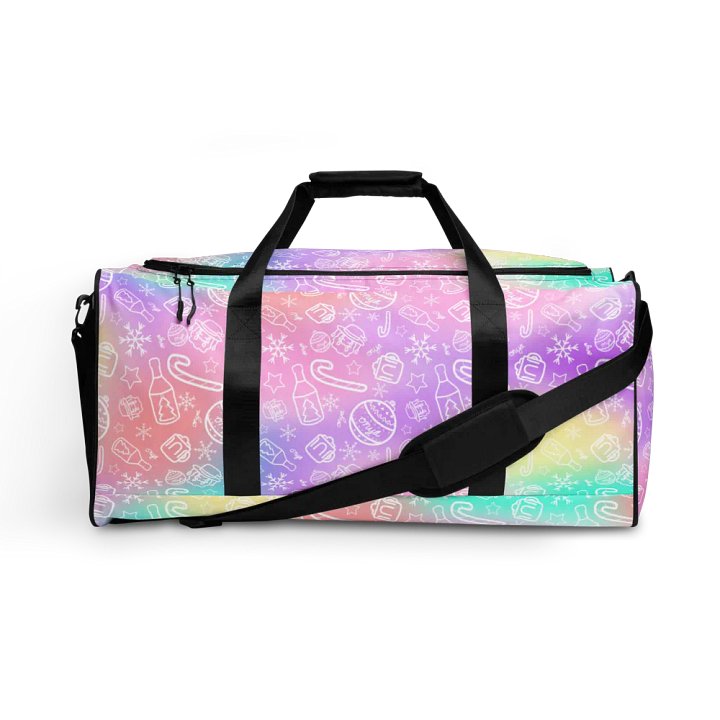 Limited Edition Christmas Tie Die Dufflebag product image (1)
