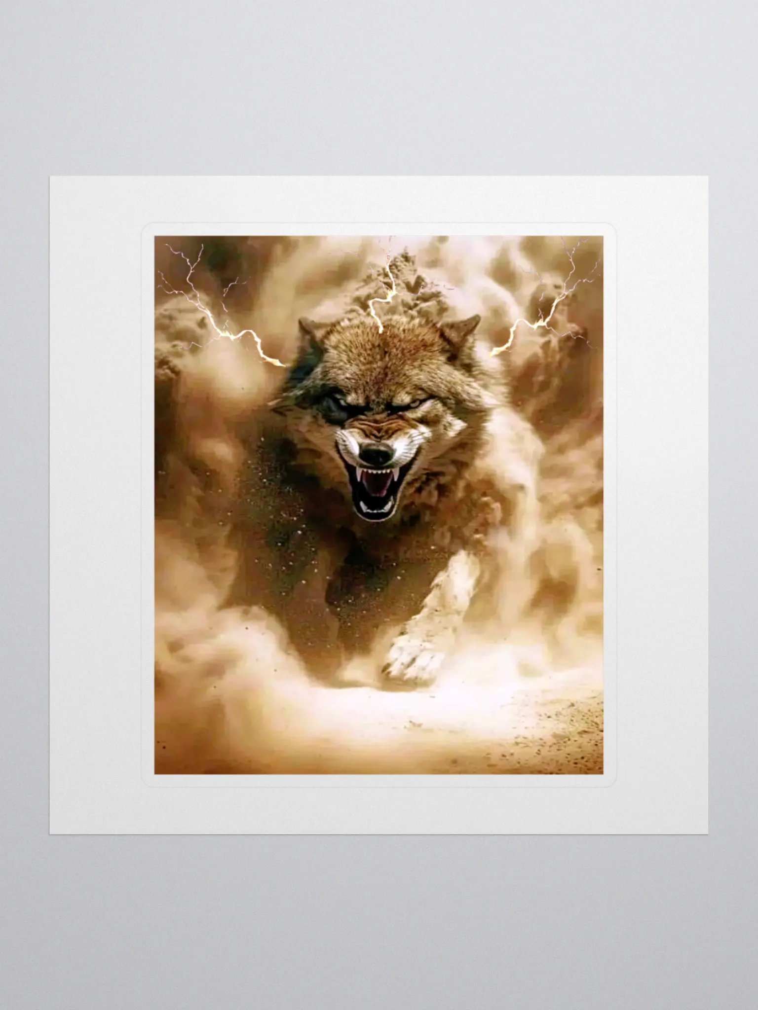 Thunderous Storm Wolf product image (1)