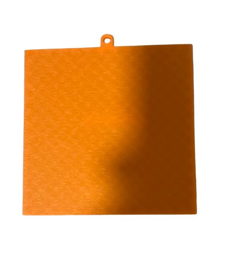 Infinite Prints Logo Keychain | Large | Orange, Black, White product image (2)