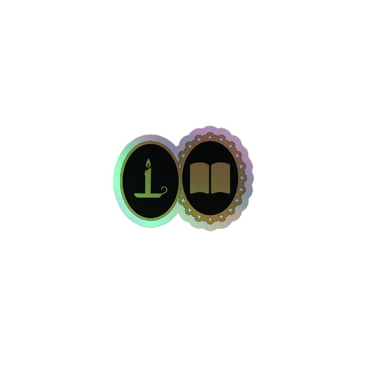 ForestCabinReads Logo Sticker product image (1)