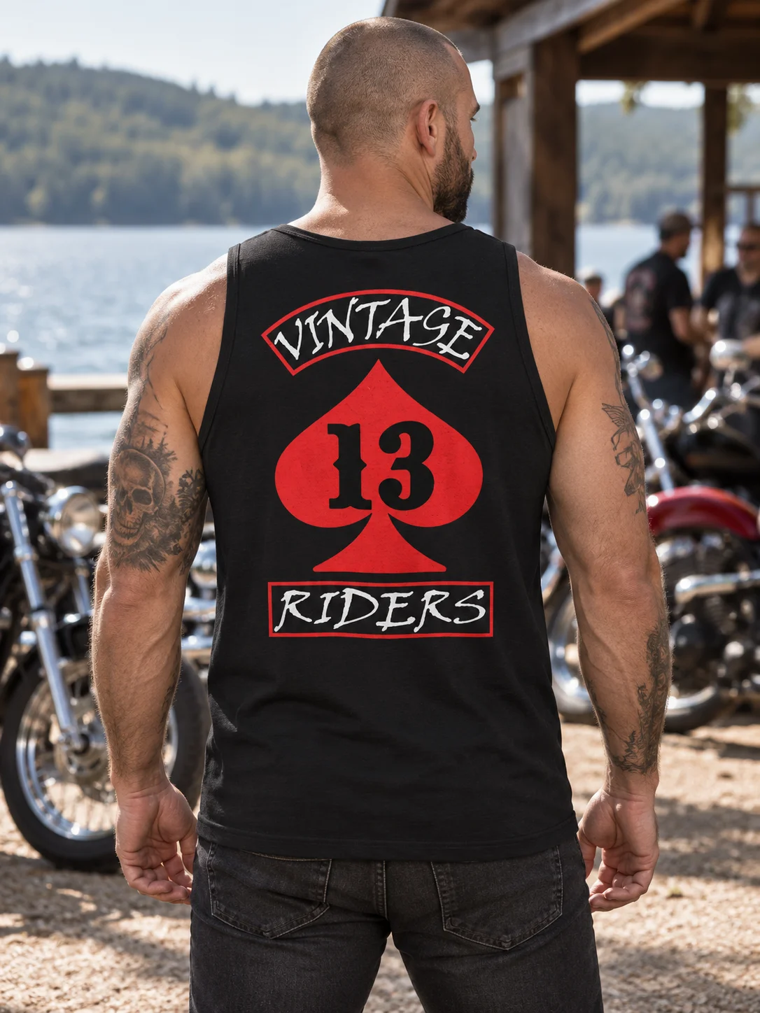 Close the Gap + Vintage Riders 13 — Bella+Canvas Jersey Tank product image (2)