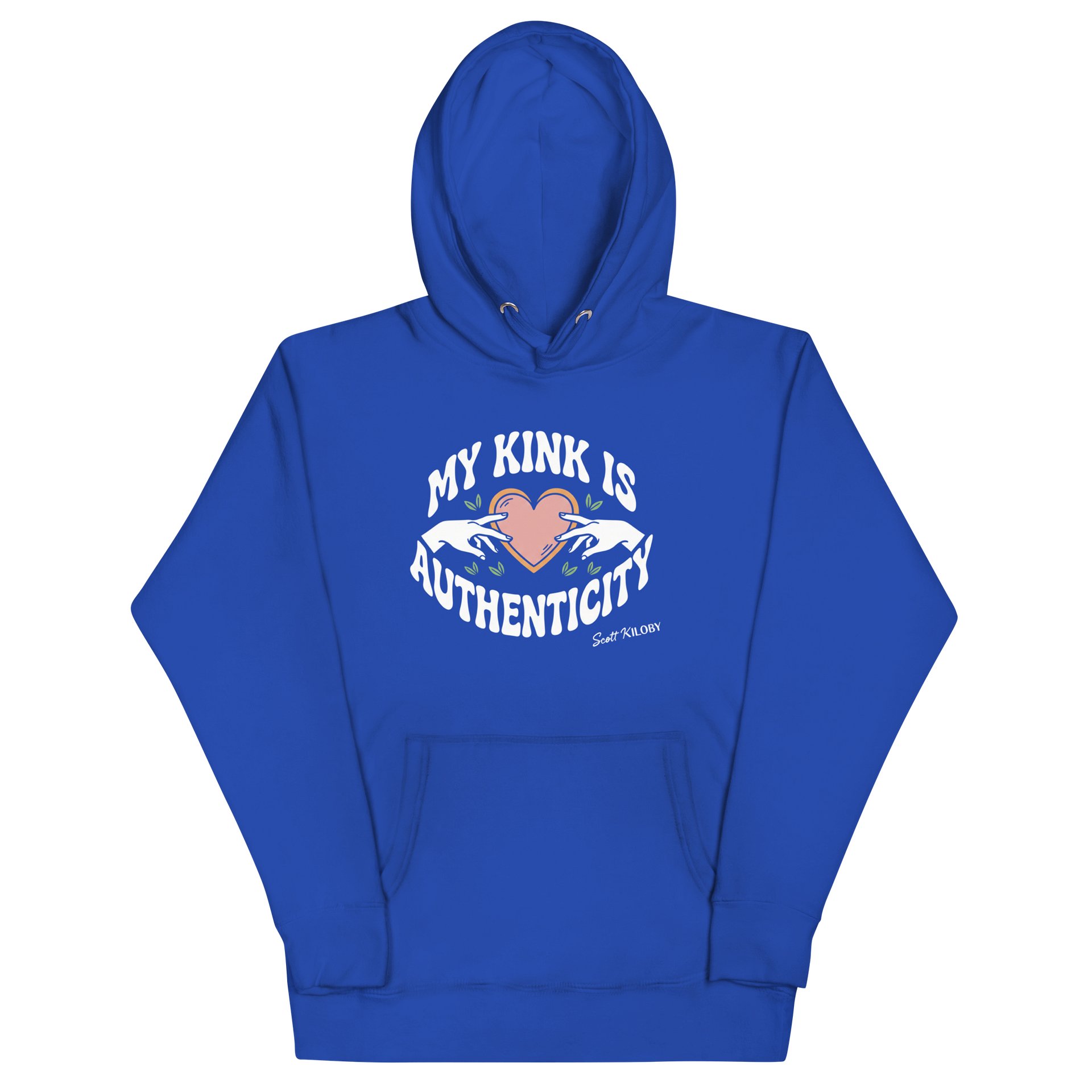 “My Kink Is Authenticity” Team Royal Unisex Hoodie product image (2)
