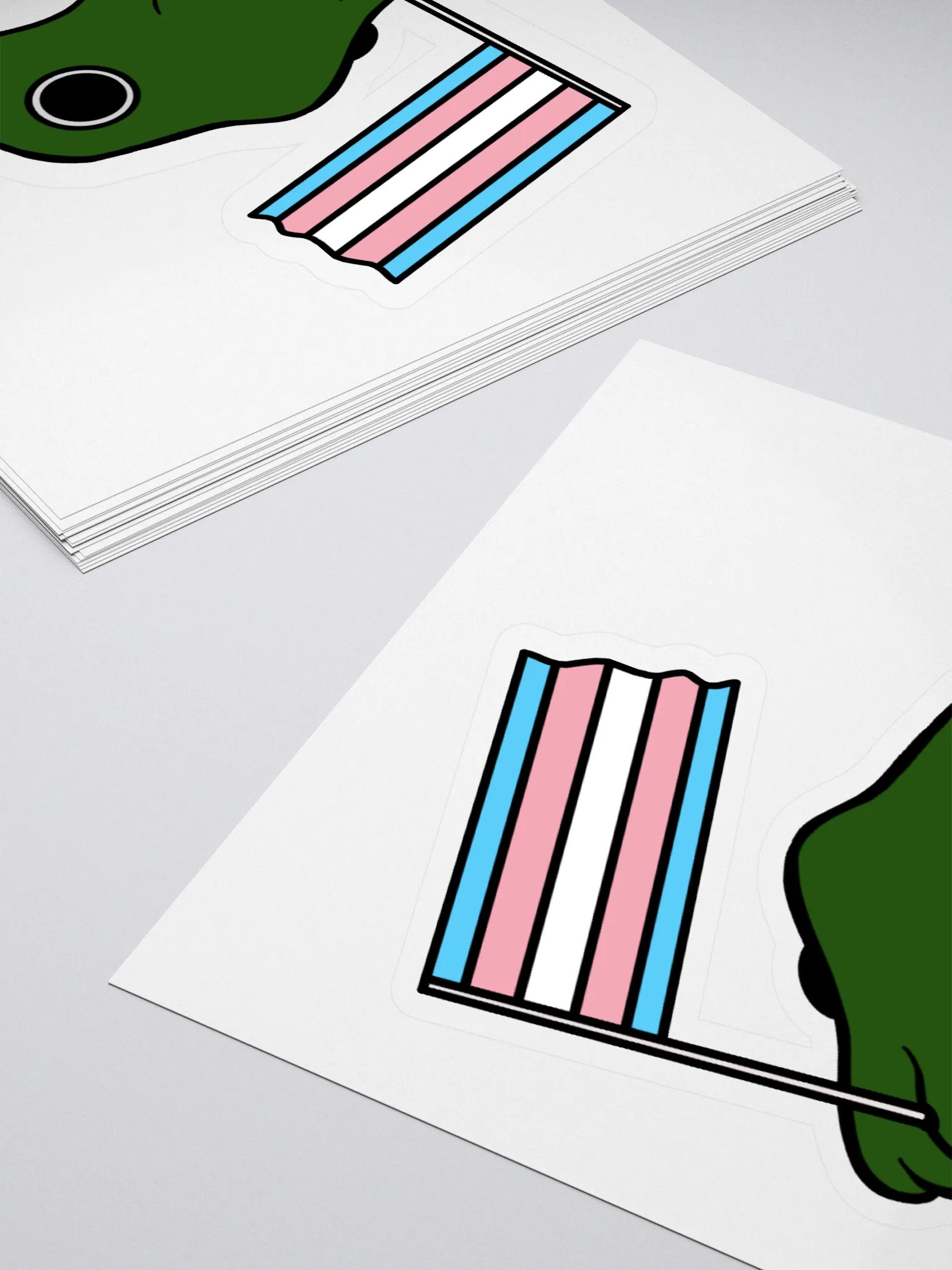 Transgender Pride Flag Sticker product image (4)