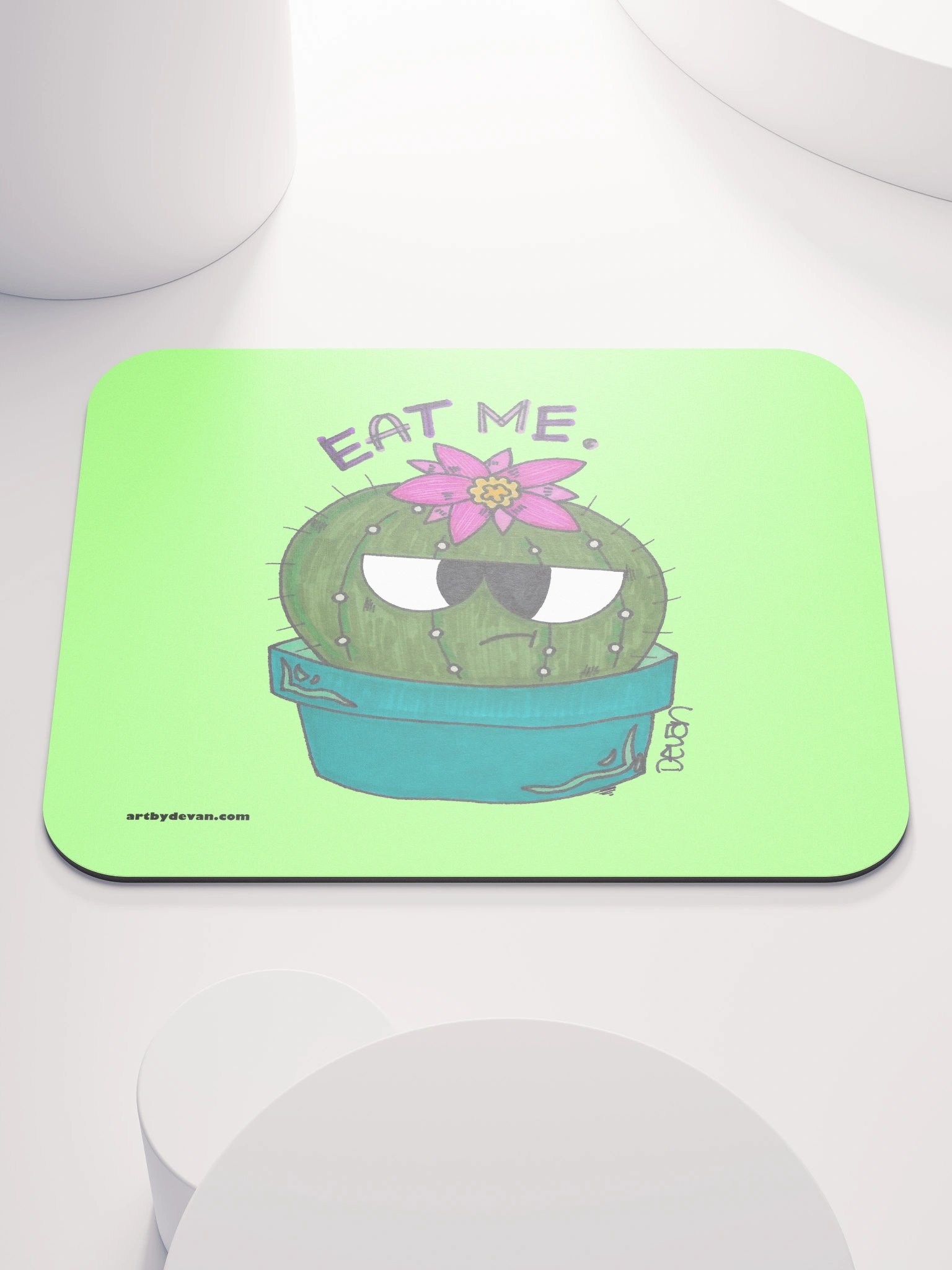 Angry Cactus Mousepad product image (1)