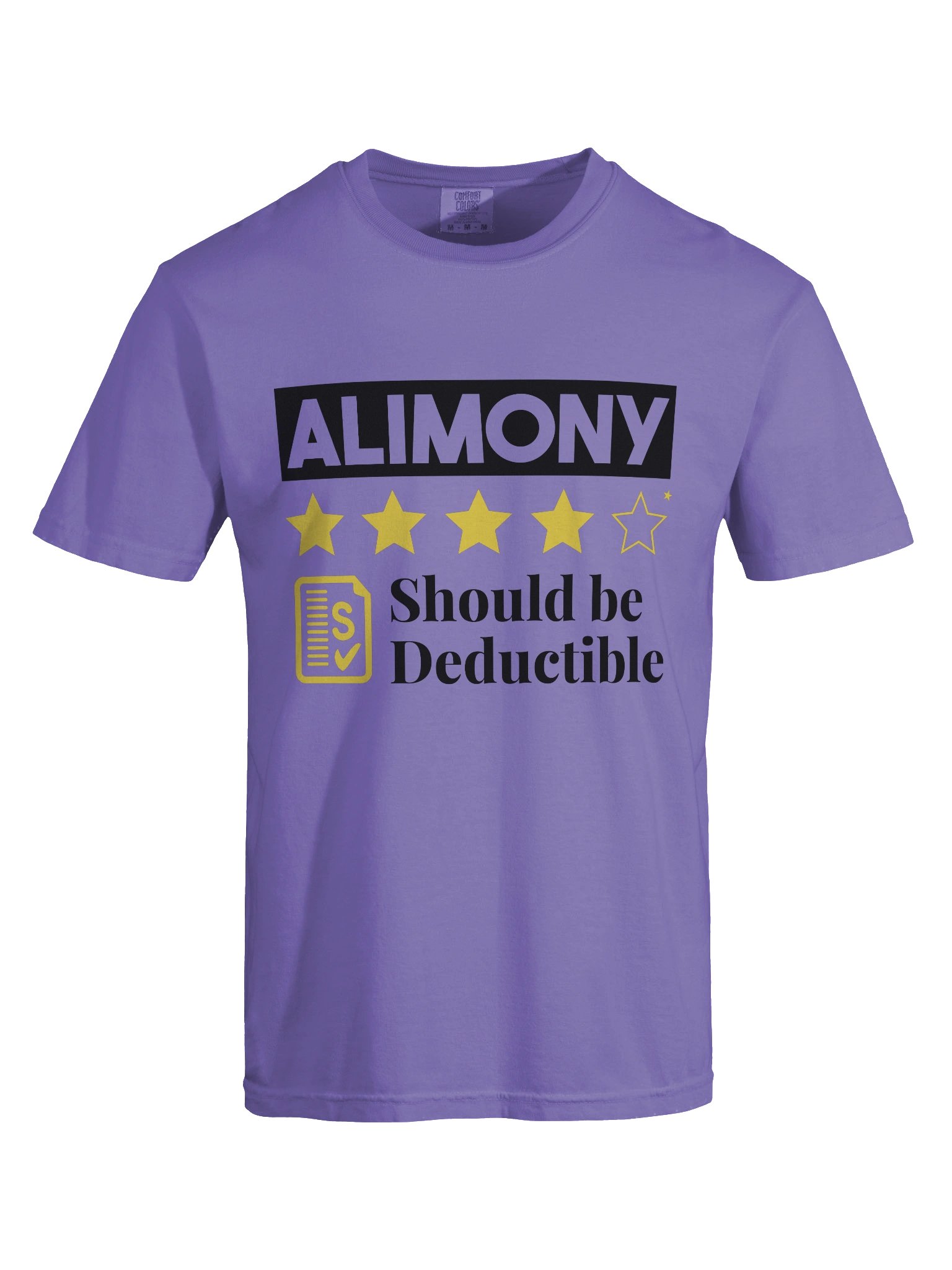 Alimony Should Be Deductible Tee product image (4)