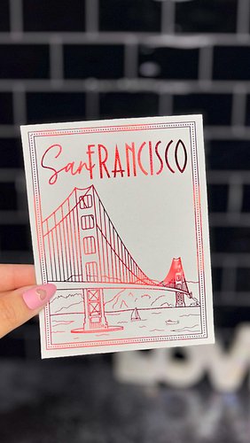 If you can’t find ‘em, make ‘em!

Toner printer + foil + heat = cute little prints & postcards 🌉♥️

#foilprint #postcards #pr...