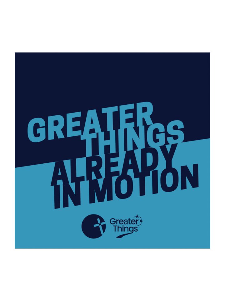 Greater Things In Motion Sticker product image (2)