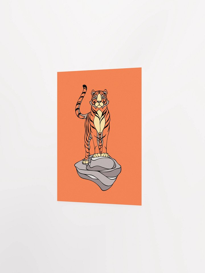 Siberian Tiger - Rectangle Matte Paper Poster product image (2)