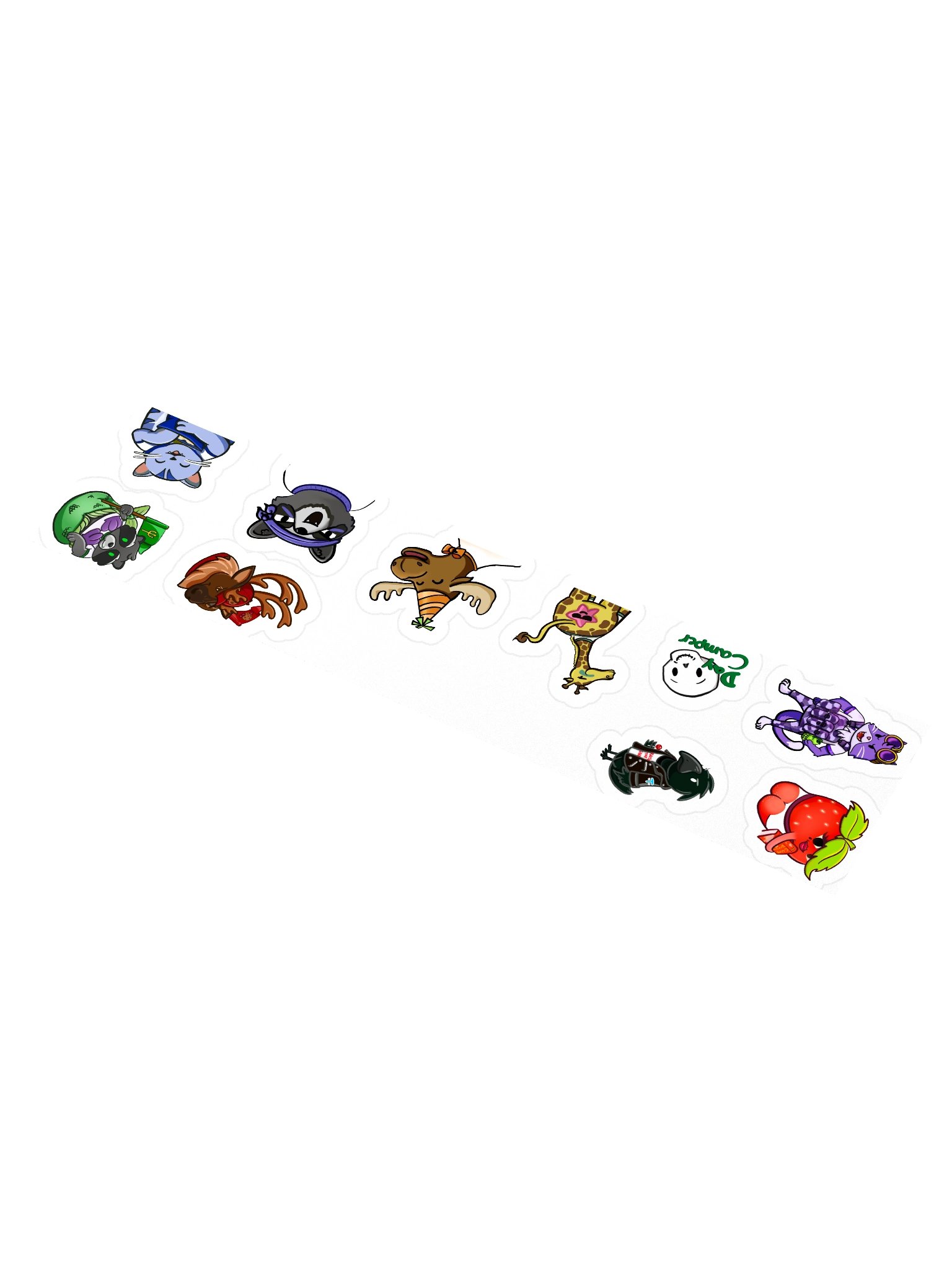 Legacy Camp Sticker sheet product image (1)