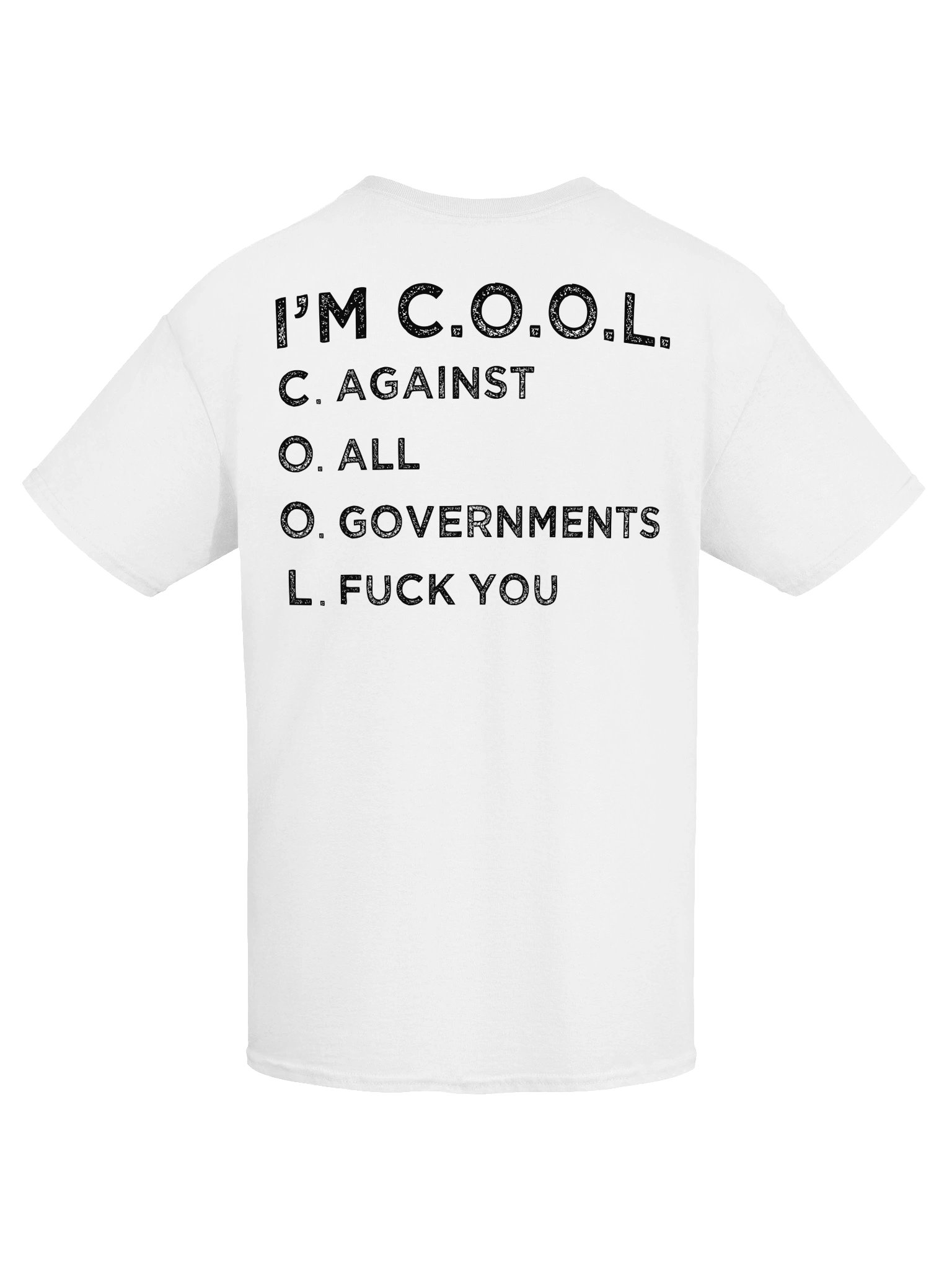 I'M COOL (AGAINST ALL GOVT'S FUCK YOU) W/ INSIGNIA product image (7)