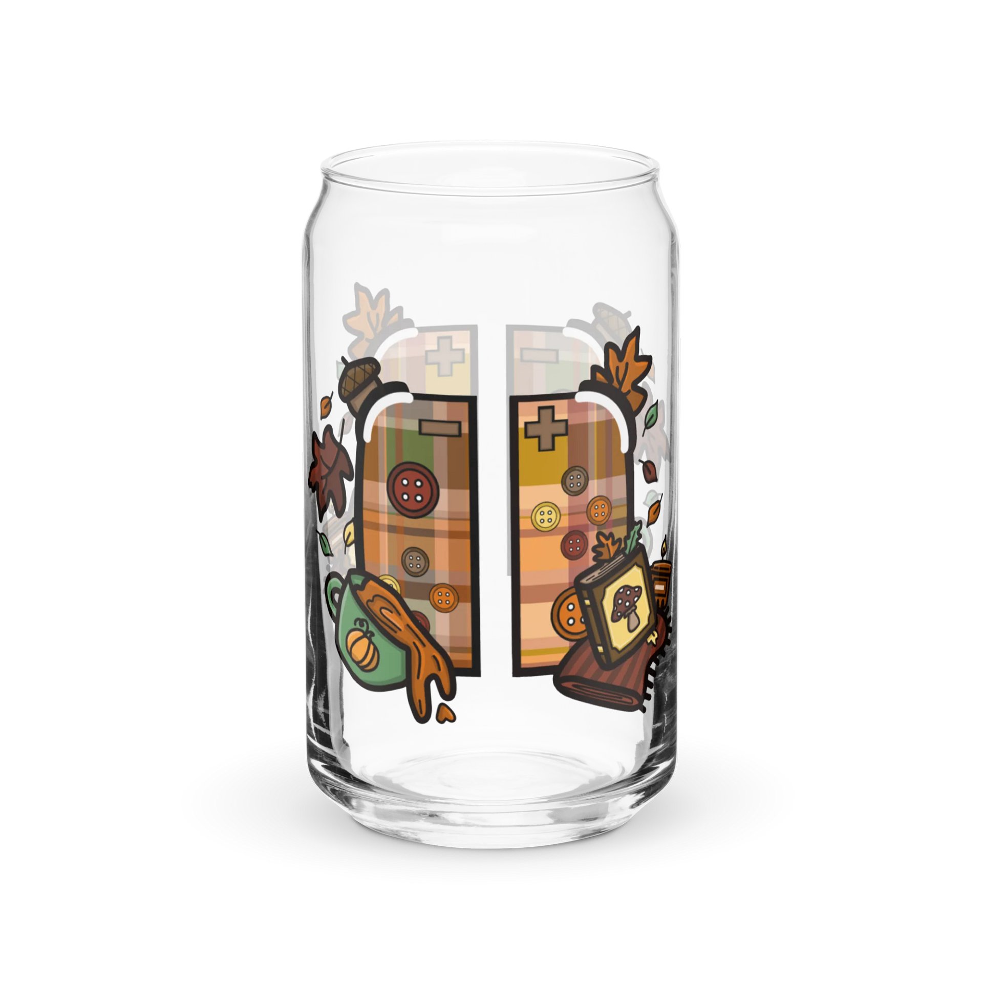 Plaid Cozy Gamer Controller Glass product image (1)