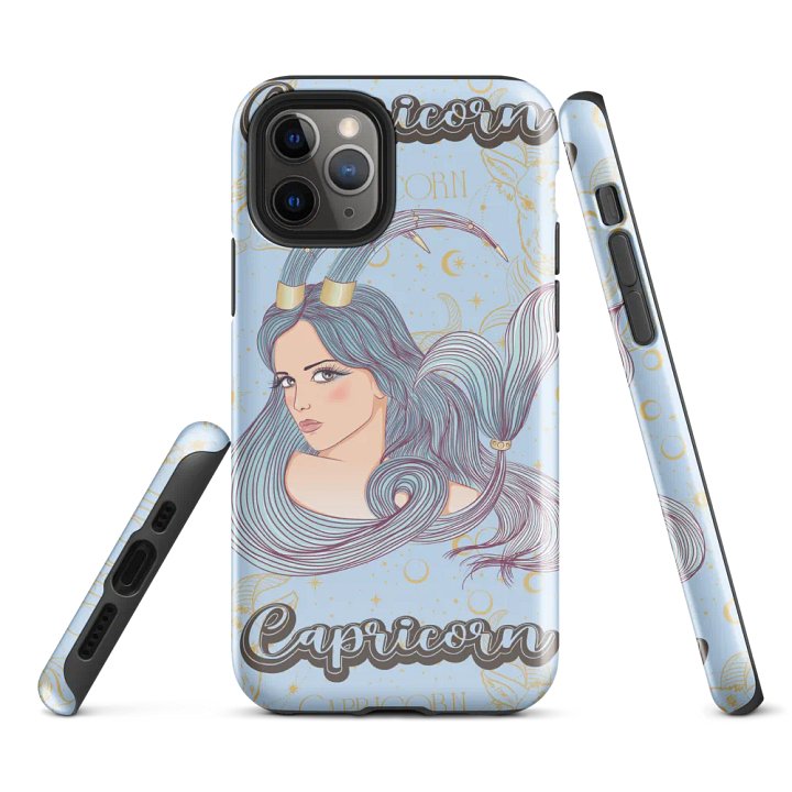 Capricorn Sea Goddess Tough iPhone® Case product image (2)