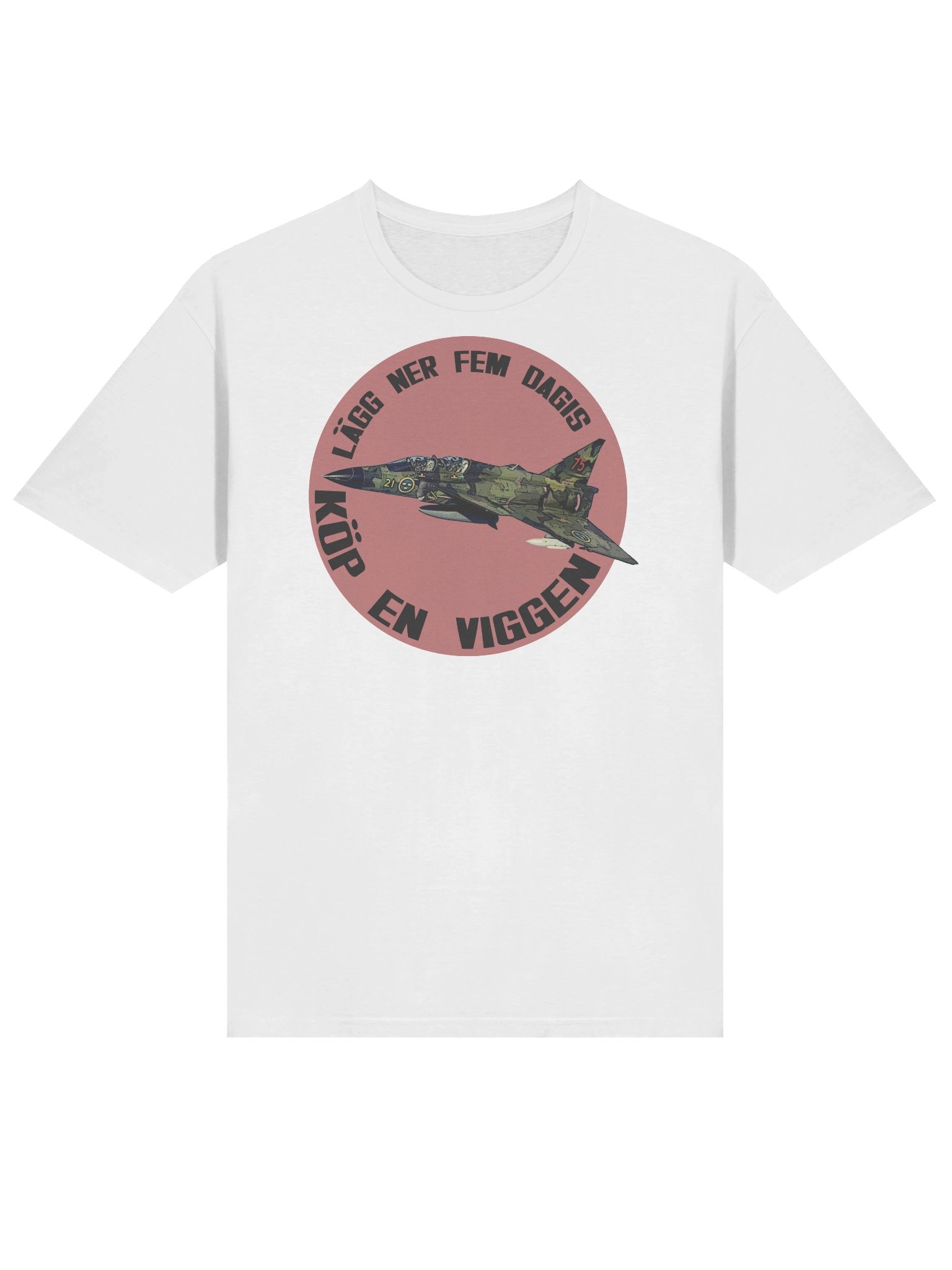 Lägg ner fem dagis - köp en Viggen (Herr T-shirt) product image (20)