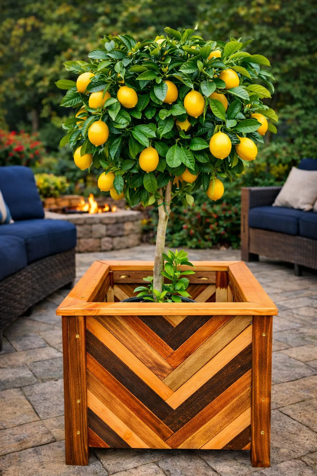Herringbone Picket Planter Plan product image (4)