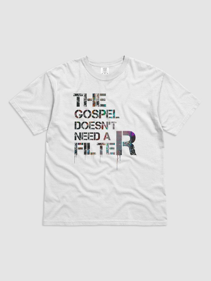Glitch No Filter Gospel Tee – Raw Truth. No Edits. product image (11)
