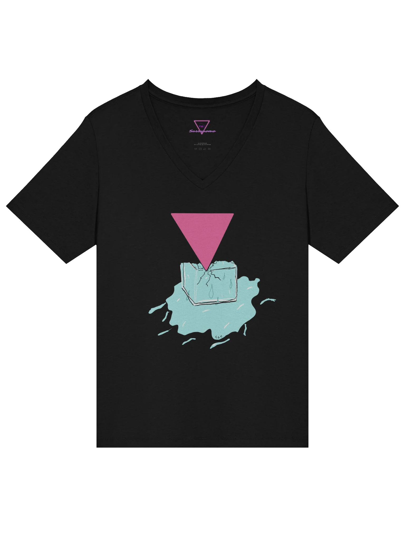 Melt Ice Vneck tee product image (9)