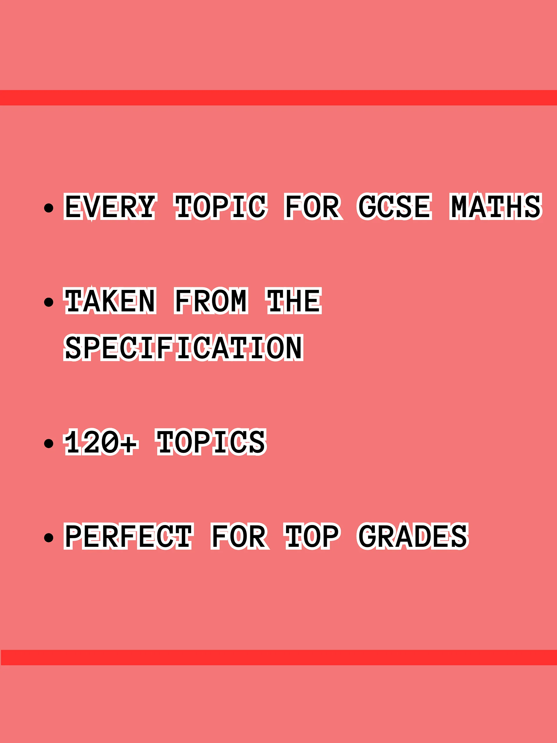GCSE Maths Checklist (120+ Topics) | Revision Made Easy product image (2)