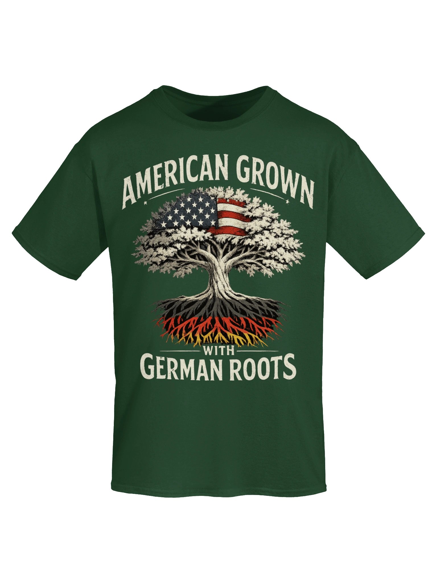 American Grown With German Roots Tee product image (6)