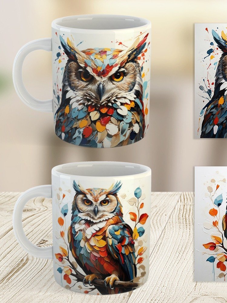 Silent Flight Owl Mug product image (9)